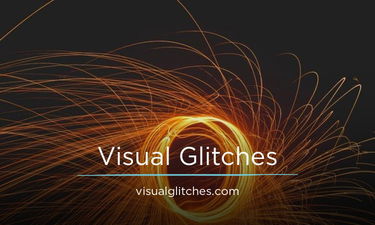 VisualGlitches.com - Creative brandable domain for sale